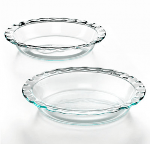 Set Of Two Pyrex 9.5″ Pie Plates Just $9.34! (Reg. $16.99)
