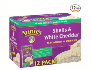 Annie’s Shells & White Cheddar Mac and Cheese 12-Pack Just $11.24 Shipped!