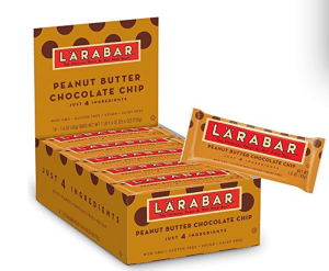 Larabar Gluten Free Bar, Peanut Butter Chocolate Chip 15-Count Just $11.38 Shipped!
