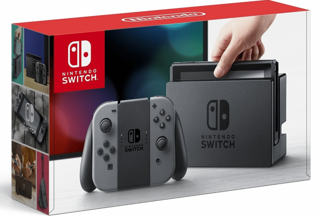 Nintendo Switch with Gray Joy-Con $346.55 In Stock At Amazon!
