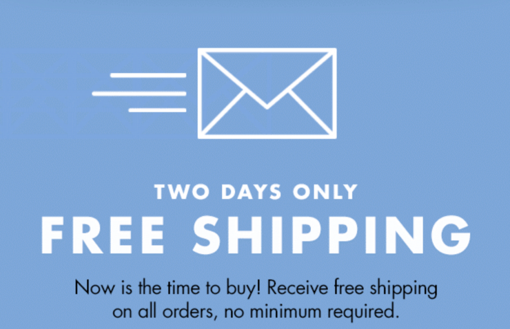 FREE Shipping At e.l.f No Minimum Purchase!