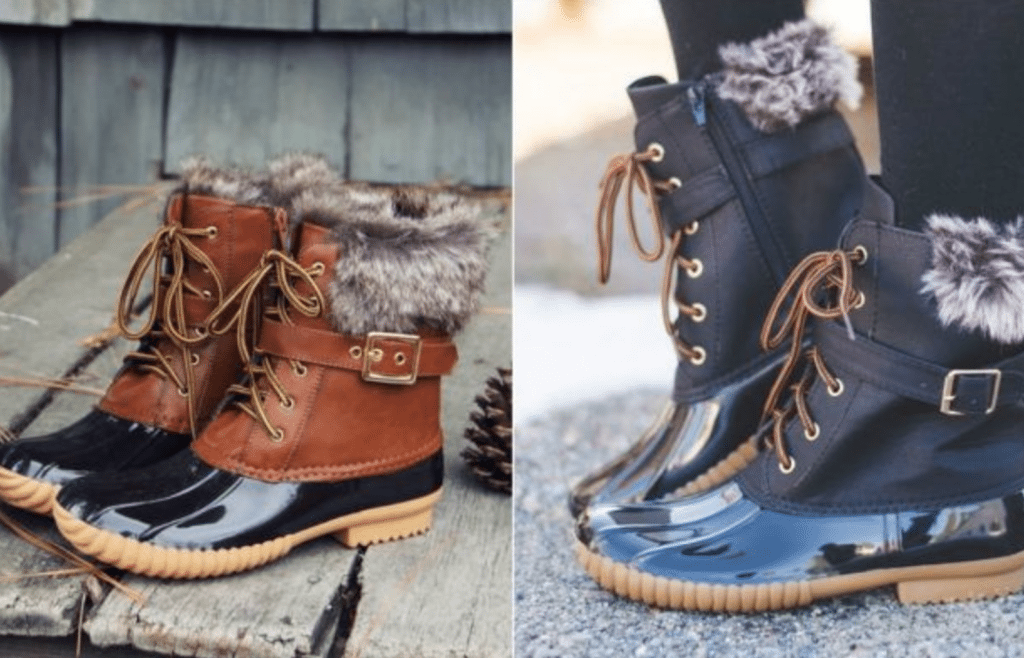 Duck Boots In Two Colors Just $19.99!