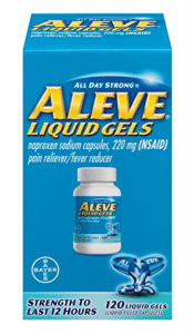 Aleve Liquid Gels, 120 Count Just $7.39 Shipped For Amazon Prime Members!