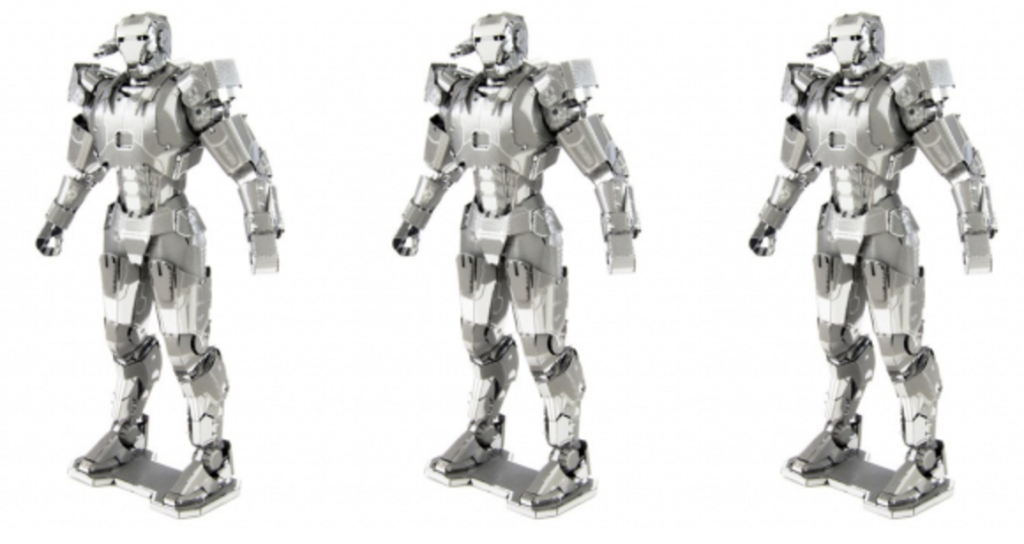 Metal Anime Figure  Metallic Building Puzzle Just $3.99 Shipped!