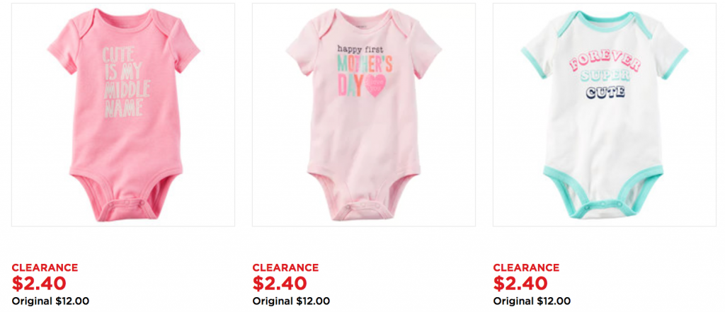 Kohl’s 30% Off! Earn & Spend Kohl’s Cash! Stack Codes! FREE Shipping! Carter’s Onesies $1.78!