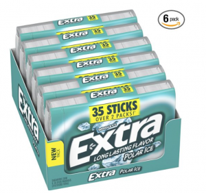 Extra Polar Ice Sugarfree Gum 35-Piece 6-Pack Just $7.11 Shipped!