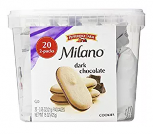 Pepperidge Farm Milano Cookie Tub w/ 20 2-packs $6.64 Shipped!