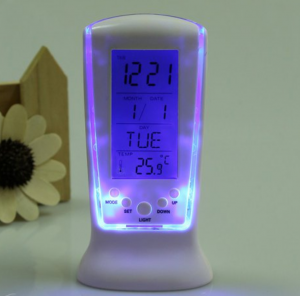 LCD Digital Calendar & Thermometer Alarm Clock Just $3.00!