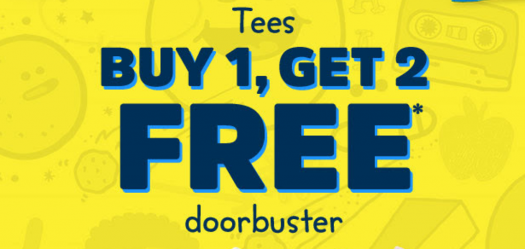 Buy One Get Two FREE Long Sleeved Tee’s At OshKosh!