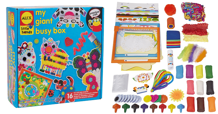 ALEX Toys Little Hands My Giant Busy Box Only $17.65! (Reg $44)