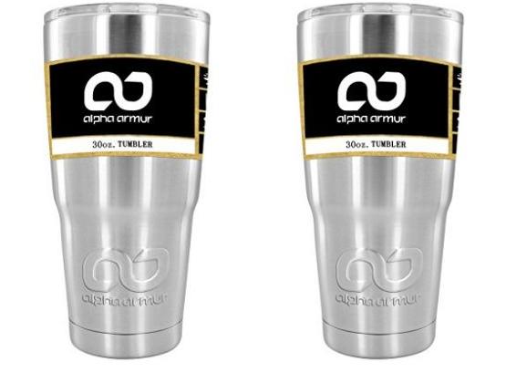 Alpha Armur 30 Oz Vacuum Insulated Tumbler – Only $14.39! Today Only!