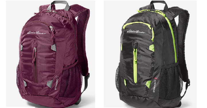 Eddie Bauer Stowaway Packable 20L Daypacks Only $15! (Reg. $30) Great Reviews!