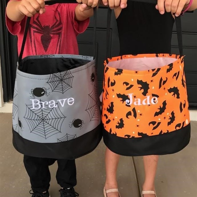 Personalized Trick or Treat Buckets Only $13.99!