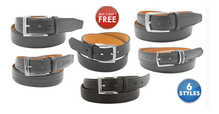 Wow! Men’s Genuine Leather Dress Belts Only $4.50 Each! Plus, FREE Shipping!
