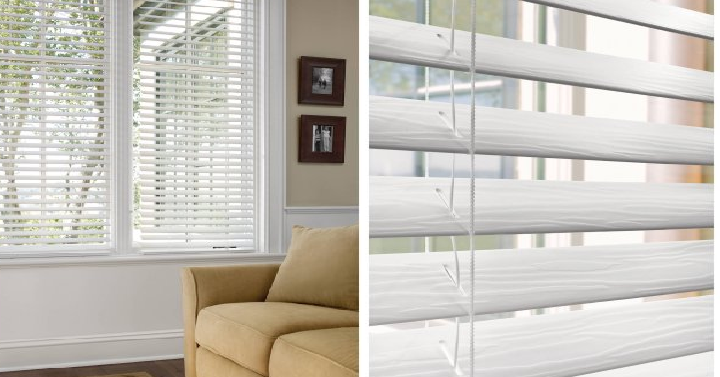 Better Homes and Gardens 2″ Faux Wood Blinds Only $14.97! (Compare to $46) Awesome Reviews!