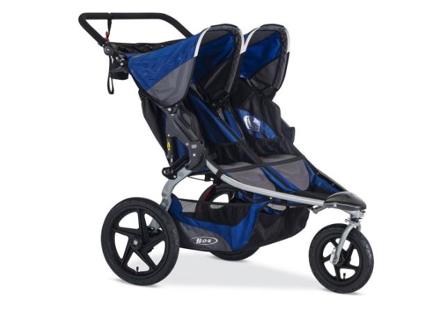 BOB 2016 Stroller Strides Fitness Duallie Jogging Stroller (Blue) – Only $516.35!