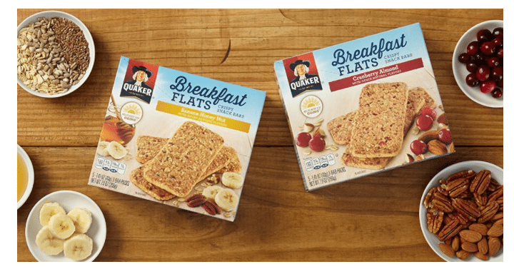 Quaker Breakfast Flats (Variety Pack) 5 Count Pack of 4 Only $9.93 Shipped!