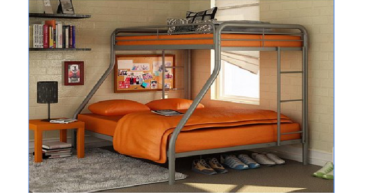 Move Fast! Dorel Twin-Over-Full Metal Bunk Bed Only $66.99 Shipped! (Reg. $569)