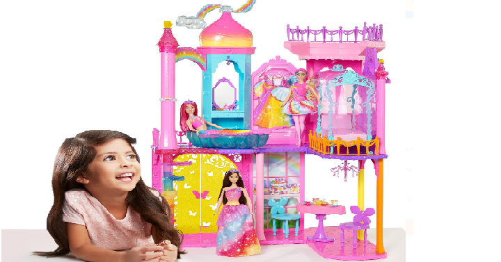 Barbie Rainbow Cove Princess Castle Playset Only $29.97! (Reg. $84)