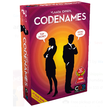 HOT! Codenames Board Game Only $11.87 (Reg $19.99)