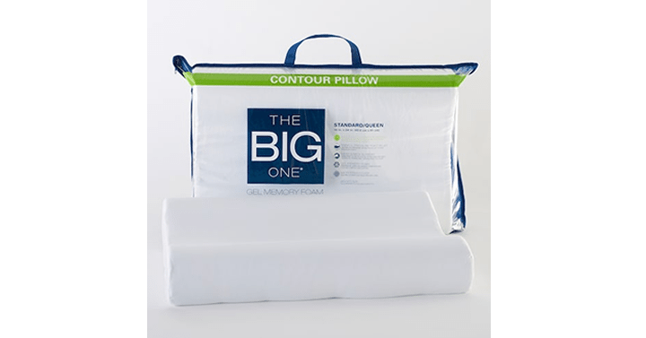 Kohl’s 30% Off! Earn Kohl’s Cash! Spend Kohl’s Cash! Stack Codes! FREE Shipping! The Big One Gel Memory Foam Contour Pillow – Just $13.99!