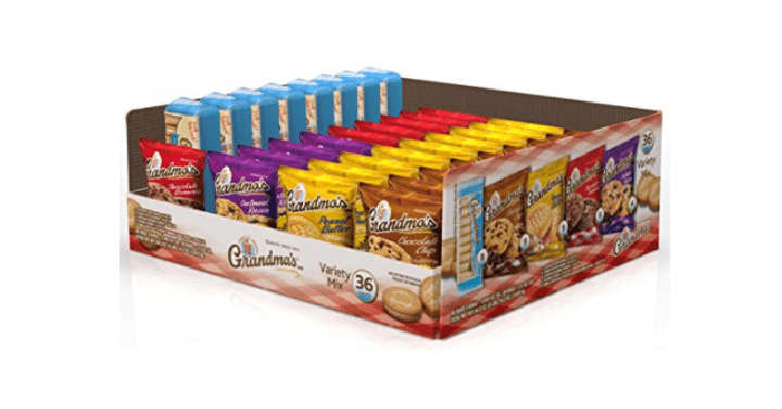 Grandma’s Cookies Variety Pack (36 Count) Only $14.77 Shipped! That’s Only $0.41 per Pack!