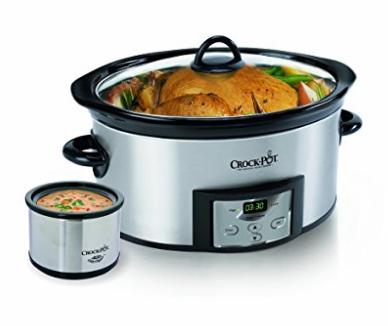 Crock-Pot 6-Quart Countdown Programmable Oval Slow Cooker with Dipper – Only $27.99 Shipped!