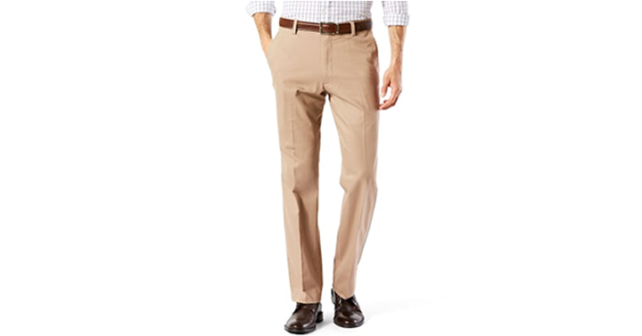 Kohl’s 30% Off! Earn Kohl’s Cash! Spend Kohl’s Cash! Stack Codes! FREE Shipping! Men’s Dockers Stretch Easy Khaki D2 Straight-Fit Flat-Front Pants – Just $20.99!