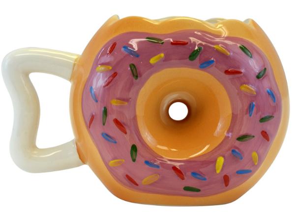Fairly Odd Novelties Donut-Shaped Coffee Mug – Only $10.56! Fun Christmas Gift Idea!