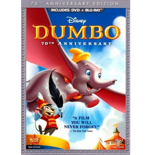 Best Buy: Disney Dumbo 70th Anniversary DVD/Blu-ray Only $9.99!