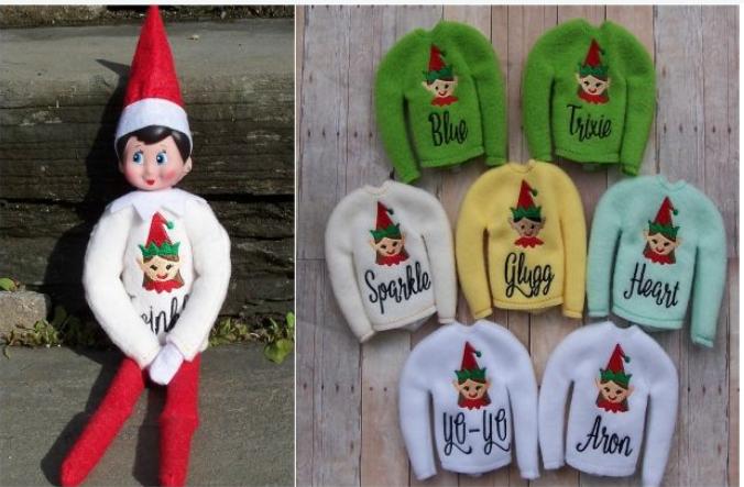 Personalized Elf Sweater – Only $8.99!