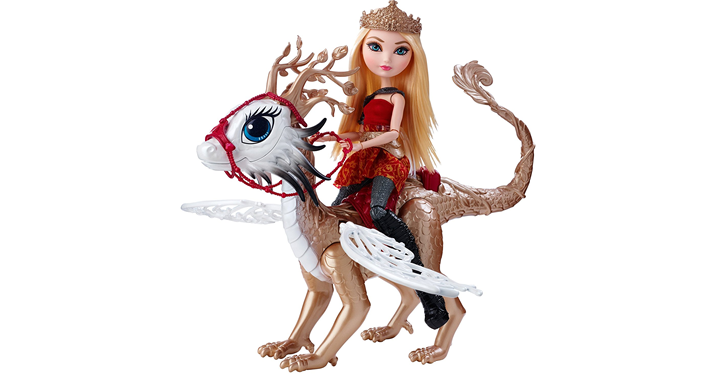 Ever After High Dragon Games Apple White Doll and Braebyrn Dragon – Just $19.03!