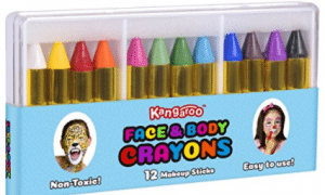 Kangaroo’s Face Paint and Body Crayons – 12 Colors $7.95