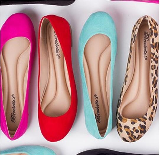 Suede Comfy Insole Flats – Only $9.99!