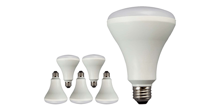 65 Watt Equivalent LED Flood Light Bulbs, Daylight – 6 Pack – $18.99! HOT Price!