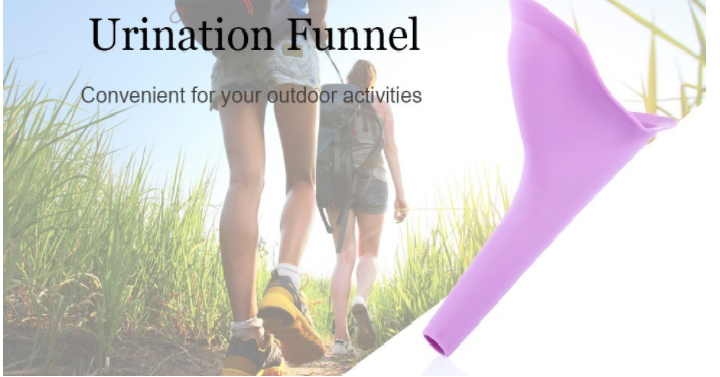 Portable Outdoor Urination Funnel Only $0.90 Shipped! Add to Your 72 Hour Kits!