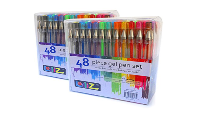 Move Fast! LolliZ 96 Gel Pen Premium Set (2 Pack of 48 each) Only $9.99! That’s Only $5.00 Each!