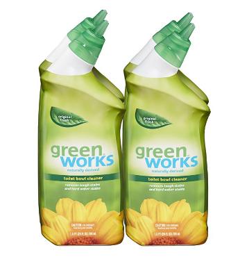 Green Works Toilet Bowl Cleaner, 24 Ounce (Pack of 4) – Only $8.97!