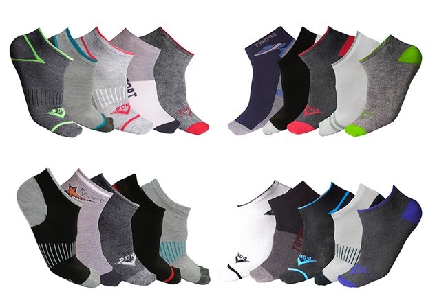 20 Pairs of Men’s Moisture Wicking Low-Cut Socks Only $14.99! Free Shipping!