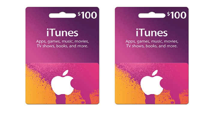 Price Drop! $100 iTunes Gift Card for Only $85!