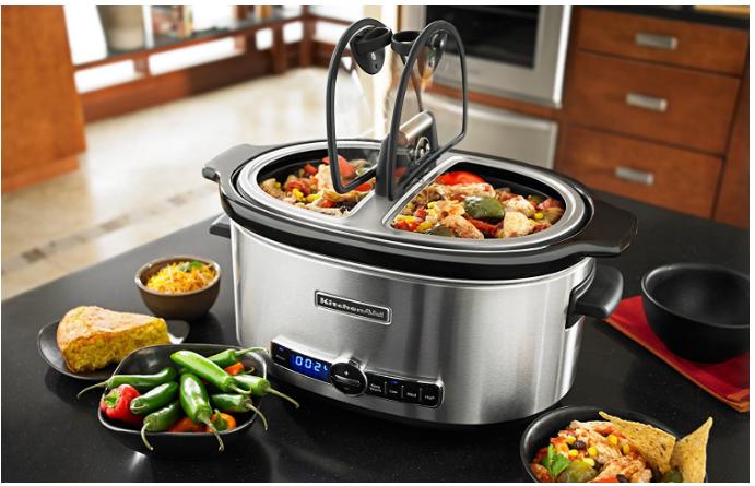 KitchenAid Slow Cooker with Easy Serve Glass Lid, 6 Quart – Only $41.73 Shipped!