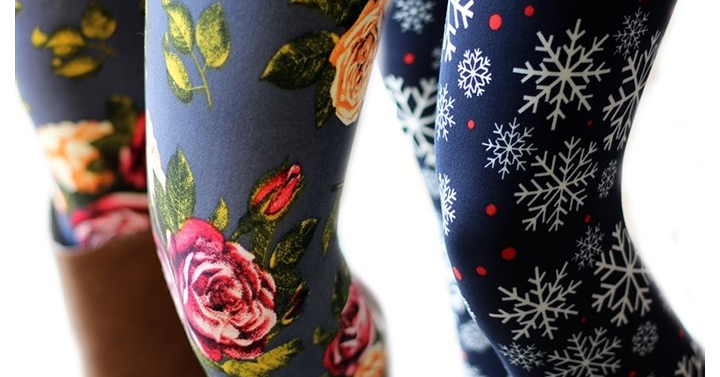 Ultra Soft Print Leggings from Jane! Super Cute New Styles! Just $8.99!