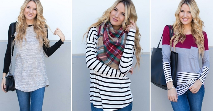 Jane: Long Sleeve Comfy Collection Only $12.99!!
