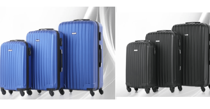 TOMSHOO 3 Piece Luggage Sets Only $72.99 Shipped! (Reg. $99)