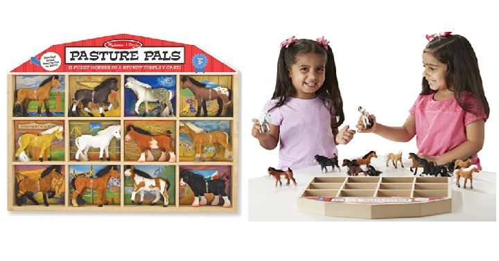 Melissa & Doug Children’s Pasture Pals Collectible Horses (12-Pieces) Only $6.75! (Reg. $17.99) Add-On Item!