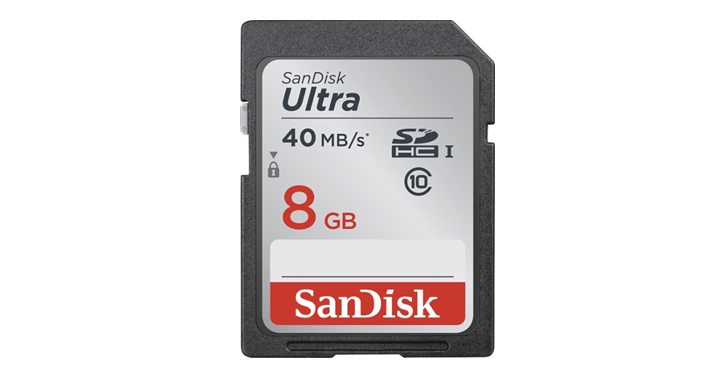SanDisk 8GB Ultra Plus SDHC Memory Card – Just $4.99!