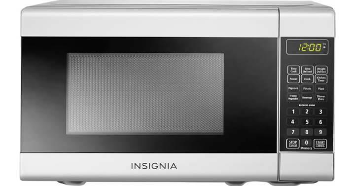 Insignia 0.7 Cu. Ft. Compact Microwave – Just $34.99!