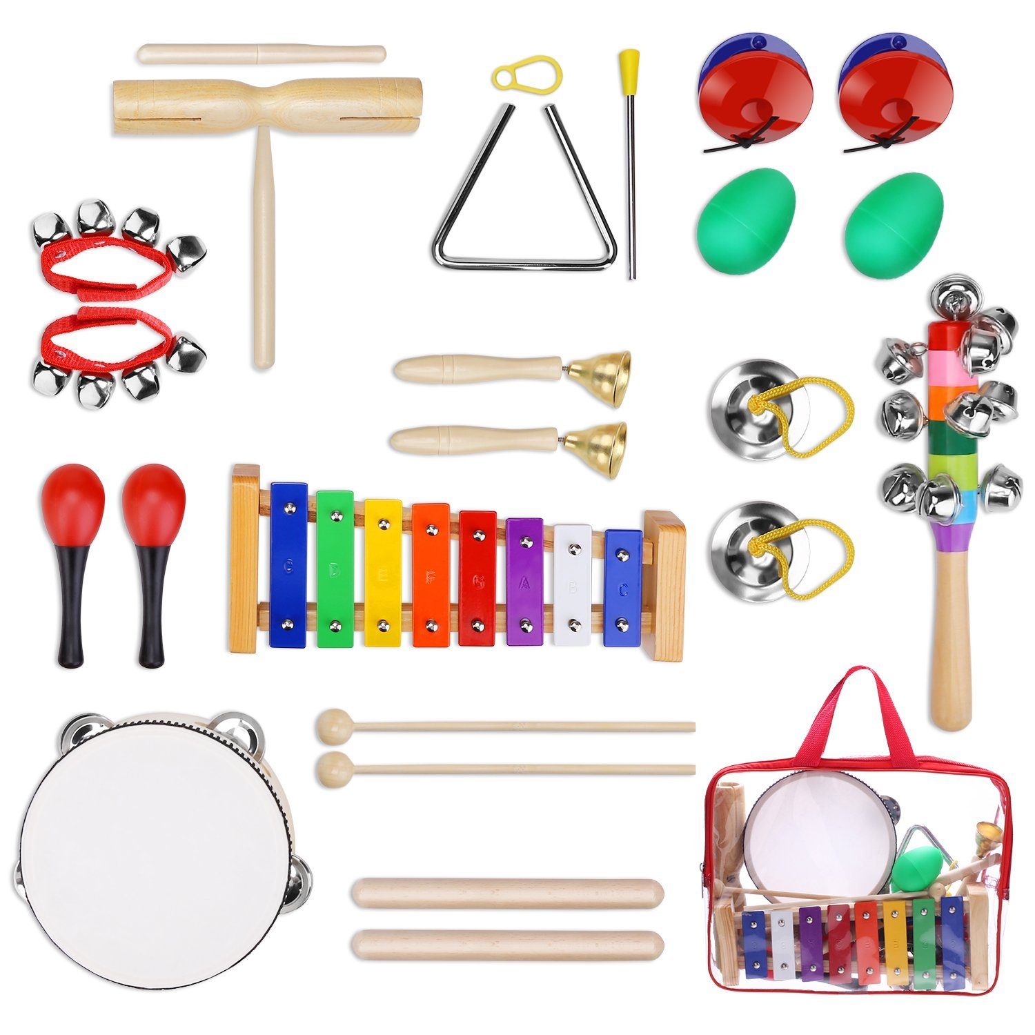 12 Piece Kids Musical Instruments Set Only $36.99 Shipped!