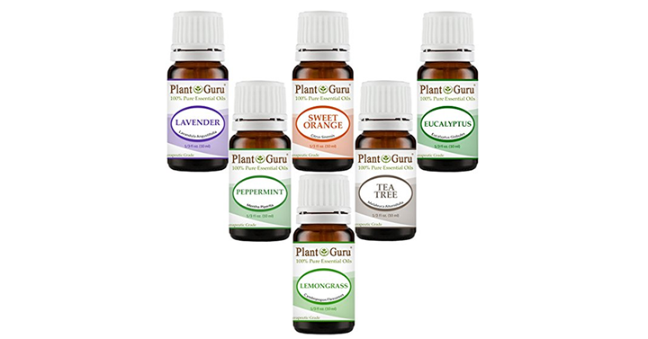 100% Pure Therapeutic Grade Essential Oils, Set of 6 – Just $13.99!