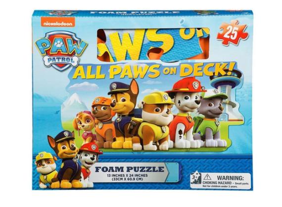 Paw Patrol Foam 25 Piece Floor Puzzle – Only $6.88!